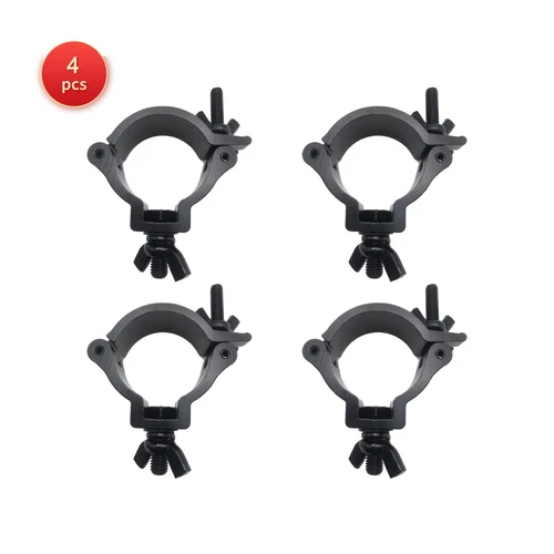 4 pcs 2" Stage Par Light Clamp Hook O Clamp Truss Load 220lbs Fit 48-51mm Pipe