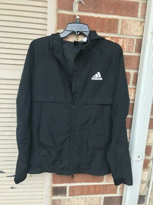 ADIDAS MENS SPORTS WOVEN JACKET SPTID BR3381 BLACK SIZE S look on