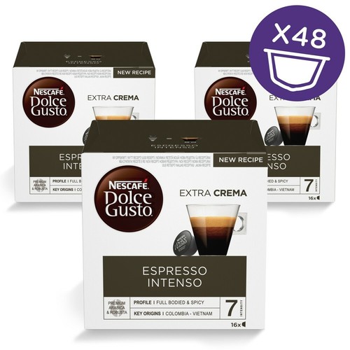 NESCAFE DOLCE GUSTO espresso intenso Portuguese Coffee 3-48 Capsules | eBay