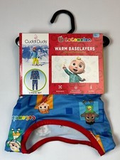 Cuddl Duds Toddler Boys Warm BaseLayers Long Sleeve Crew  Pant NWT