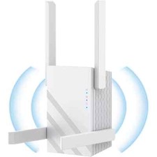 2025 WiFi Extender Signal Booster, WiFi Extender 5GHz/2.4GHz 1200Mbps WiFi Range
