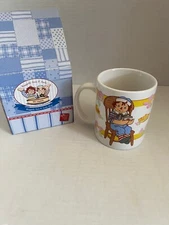 Raggedy Ann & Andy 90 Years “Tea Time Mug” Coffee/Tea cup item no. 38150  NIB