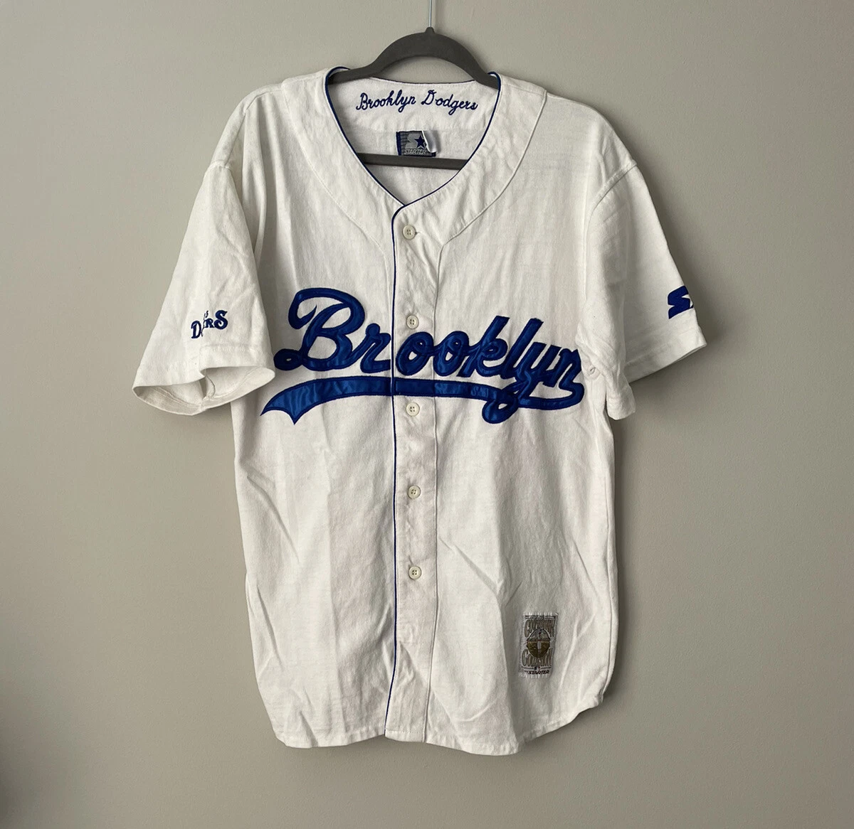 Vintage Starter Brooklyn Dodgers Jersey Cooperstown Collection 1955 Los Angeles
