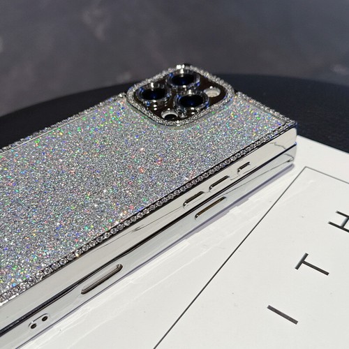 Glitter Shockproof Silicone Phone Case Cover For iPhone 16 15 Pro Max 14 13 Pro - Picture 6 of 17