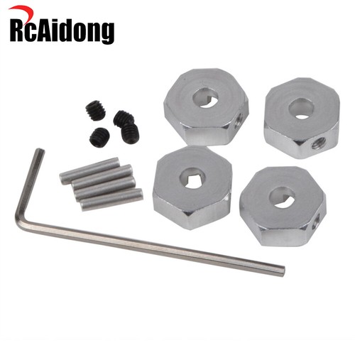 RC Radnabe Adapter 12mm - Metall Hex Adapter Für HSP Crawler & RC Autos