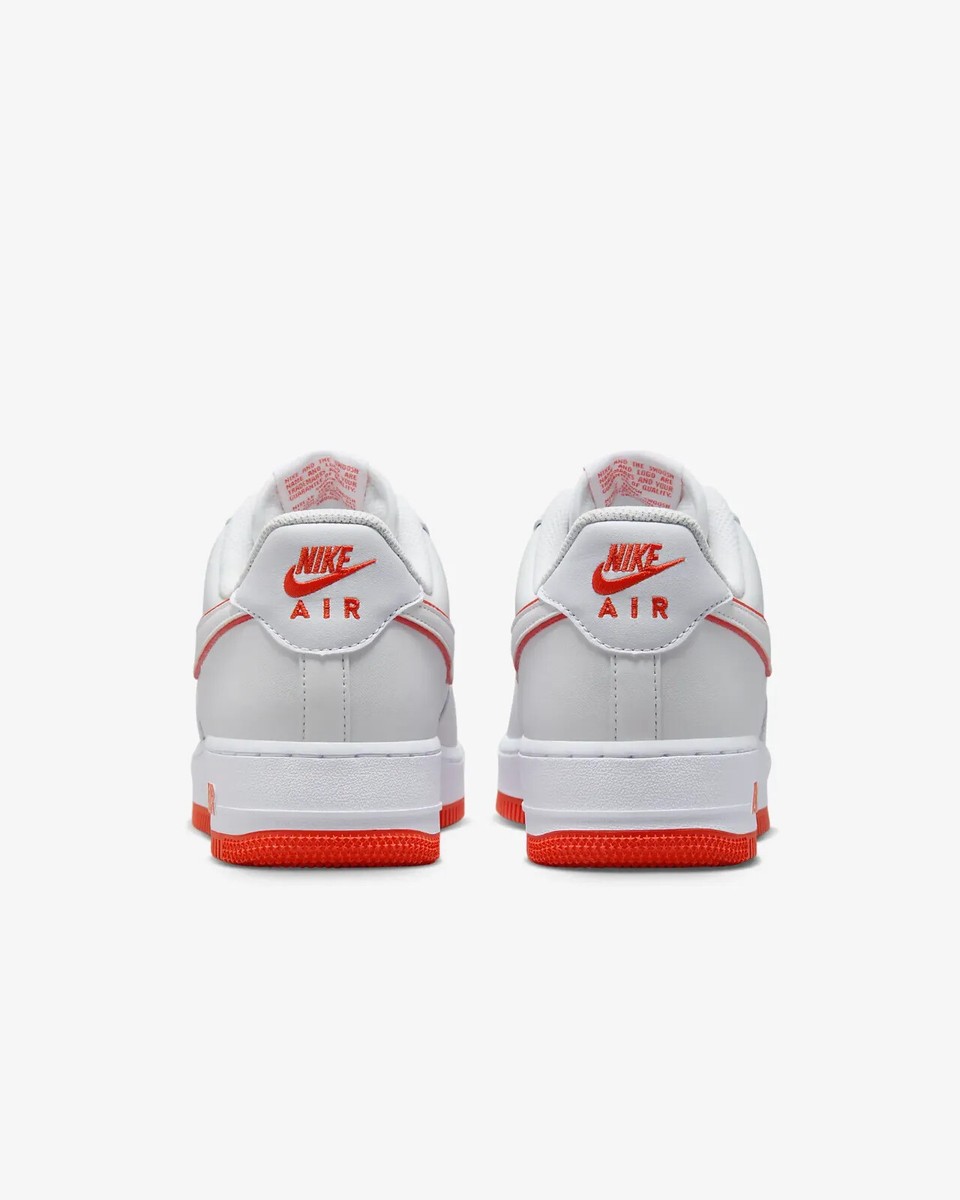 Nike Air Force 1 '07 Low Shoes - White/Picante Red (DV0788 Nike Air Force 1 '07 Low Shoes - White/Picante Red (DV0788
