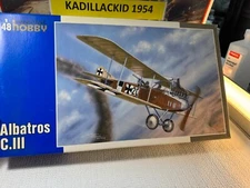 ✈️ 1:48 SPECIAL HOBBY - WWI GERMAN ALBATROS C.111 BI-PLANE KIT-NEW💥 WM330