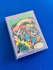 Boulder Dash NES Nintendo Box Manual CIB Complete Inserts Registration Card EX+