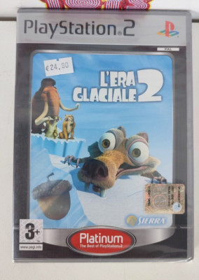 Ice Age 2 Sierra Platinum Pixar Ita Playstation 2 PS2 PEGI 3+ New PAL