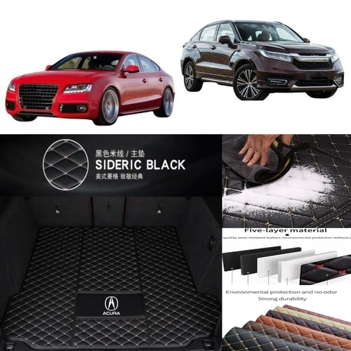 For Acura Car Mats ILX MDX NSX RDX RL TL TLX TSX ZDX Custom Carpets Waterproof - Imagen 38 de 41