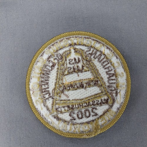 USCG Coast Guard Guardians of Commerce 2002 New Bedford MA Memorial 3" Patch - Picture 2 of 2