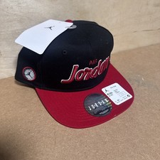 Nike Jordan Pro Script Cap Jordan Classic Jordan Black / University Red snapback