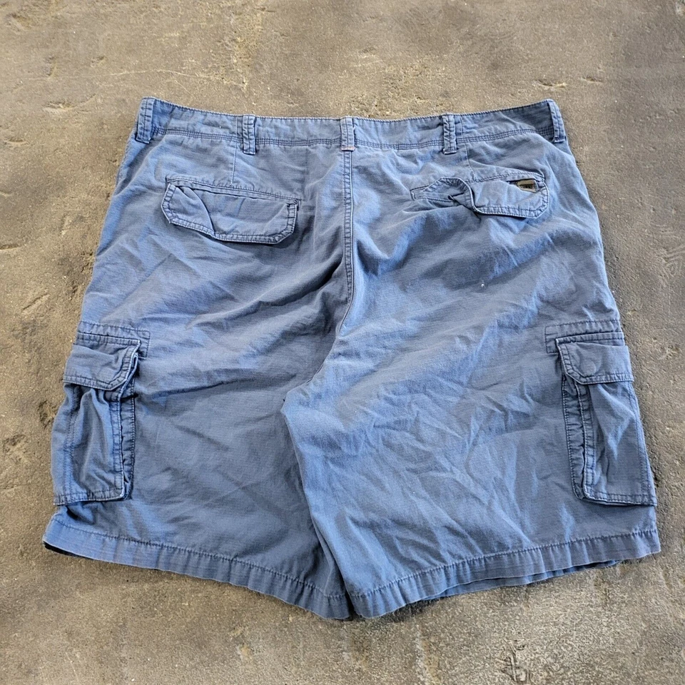 Northwest Territory Shorts Mens 42 Blue Chino Cargo Bermuda 10" Dad Outdoor Hike - Image 4 of 4