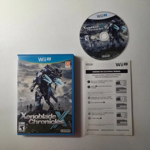 Xenoblade Chronicles X Wii U Video Game Open World RPG  CIB Complete
