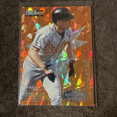 Cal Ripken Jr 1996 Upper Deck Collector's Choice Crash The Game ORANGE #CG4 CR2