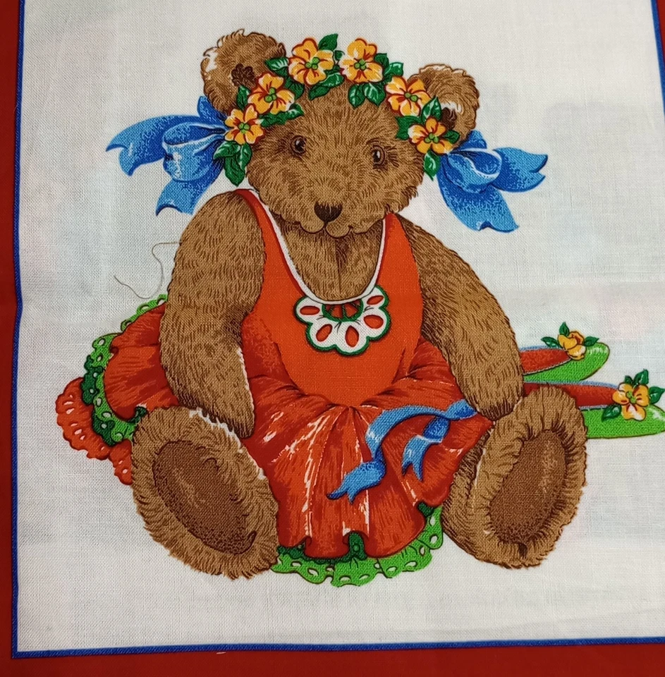 Cranston Print Works Company B is for Bears Sew Your Own Teddy Bear Book Fabric - Image 4 of 4
