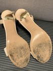 Tory Burch Ellie Stiletto Pink Suede Leather Sandals Heels Sz 7M — photo 6