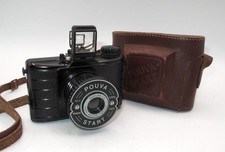 WONDERFUL POUVA START 120 MEDIUM FORMAT BAKELITE CAMERA W/CASE-LOMOGRAPHY