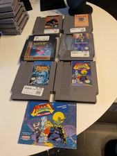 6 NES Game Lot Muppet Adventure Fester's Faxanadu Monster Truck Rally Nintendo