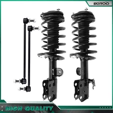 For 2010-2015 Toyota Prius Front Struts & Coil Spring Assembly Sway Bar Links