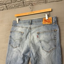 Levis 541 Athletic Taper Mens Light Wash Denim Jeans Blue W32 L30