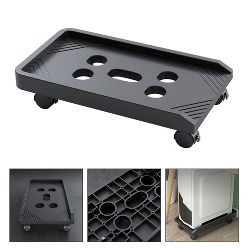 Computer Host Rack Office Mainframe Bracket Cpu Stand with Wheels - 第 4/8 張圖片