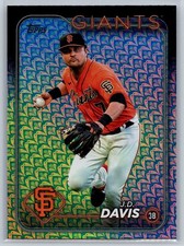 2024 Topps Holiday #64 J.D. Davis - San Francisco Giants