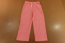 Vineyard Vines Girls Size 6 Pink Whale Print Drawstring Pajama Pant New