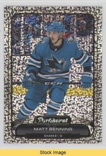 2023-24 Upper Deck Parkhurst Patterned Foil Matthew Benning Matt #237 READ 8tn