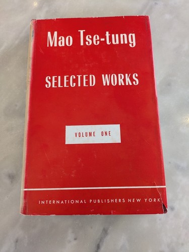 1954-56 MAO TSE TUNG SELECTED WORKS 4 Vol. Set 1st INTERNATIONAL PUB. 1st 1954 - Picture 3 of 22