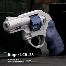 LCR  38 Soft Bullet Revolver Toy Gun Manual Loading Outdoor Games