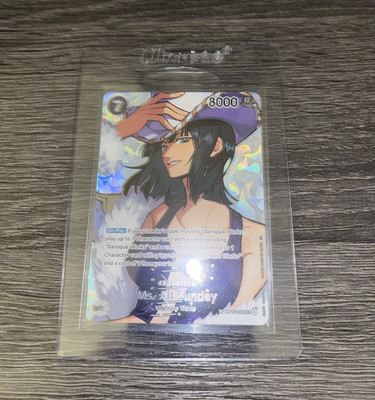Bandai One Piece Ms. All Sunday OP06-081 The Three Captains SR Foil Alt Art EN