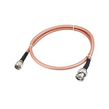 uxcell Low Loss RF Coaxial Cable Connection Coax Wire RG-142 BNC Male to Mini...