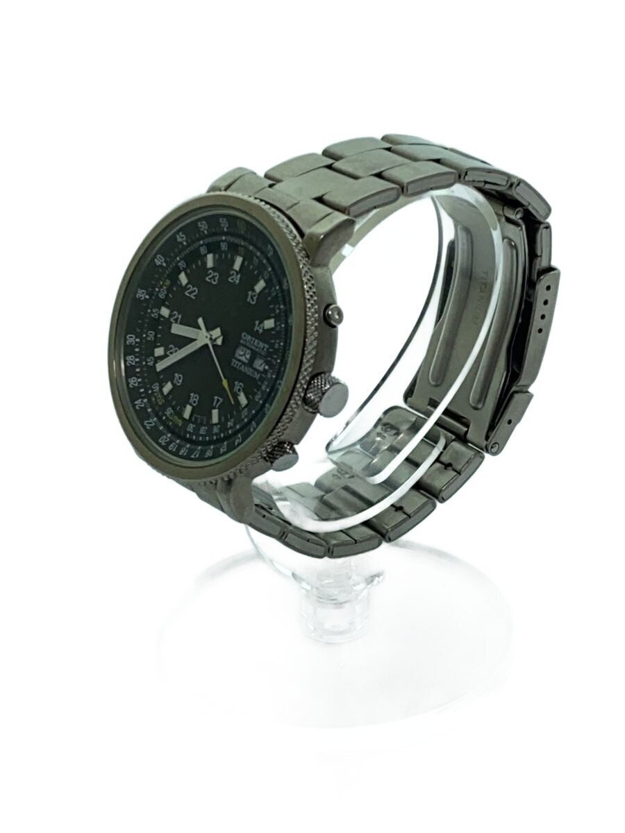 ORIENT EM58-C0 Automatic Titanium Black Dial Watc… - image 2