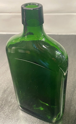 Antique Green Whiskey Bottle, Berry Bros & Rudd Ldt. London England