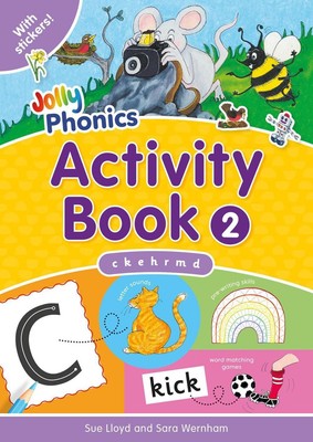 Jolly Phonics Activity Book 2: in Precursive Letters (British English edition) b