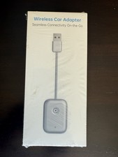 Wireless Car Adapter Seamless Connectivity On-The-Go Wireless Adapter CarPlay