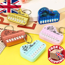 1pcs Mini Electronic Piano Keychain