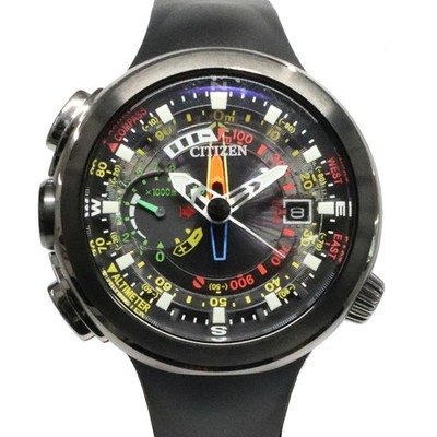 CITIZEN WATCH PROMASTER ALTICHRON CIRRUS BN4035-08E BLACK TITANIUM SOLAR MEN'S