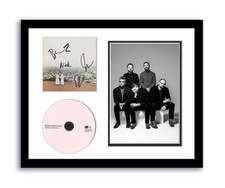 Death Cab For Cutie Autograph Signed 11x14 Framed CD Photo Asphalt Meadows ACOA