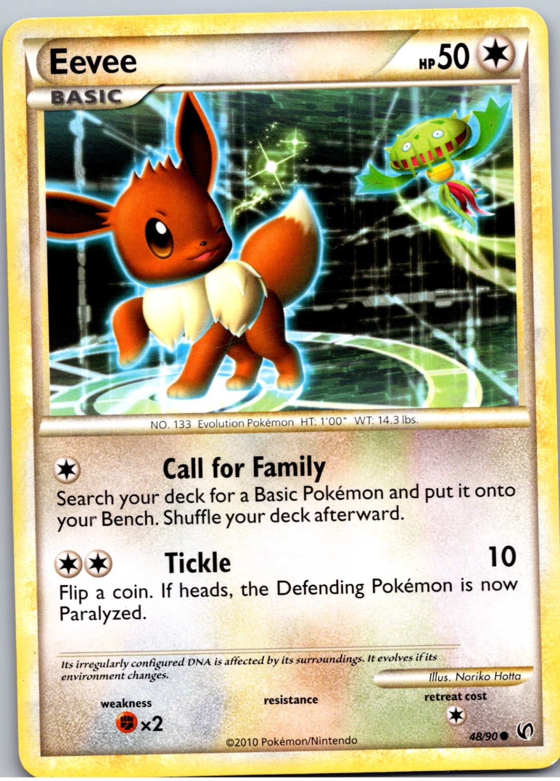 Eevee (48) Common Undaunted 48/90 NM