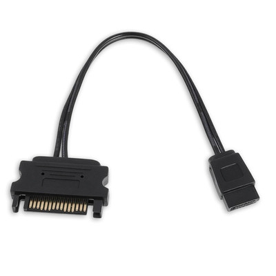 SATA 15-Pin to 6-Pin Slimline Power Adapter Cable for Optical CD DVD Drive 6.7