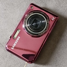 Samsung PL170 Digital Camera 16.1 MP 5x Optical Zoom Built-in Flash - Red