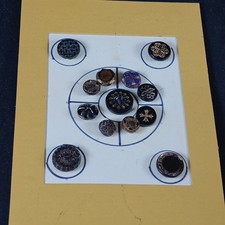 Collection Lot Antique And Vintage Buttons Victorian