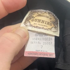 Gunne Sax Black Vintage Skirt Size 7 Original MPN 450B9036