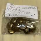 Lot Of 14 civil war era union federal eagle button 1800s 19th century antique