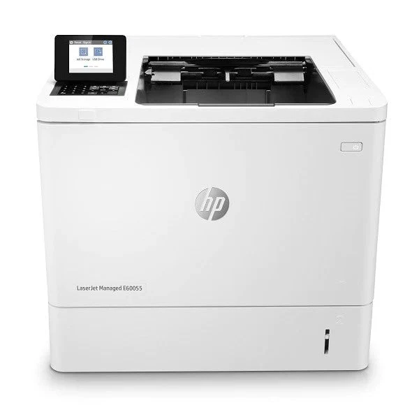HP LaserJet Managed E60055 Mono Laser Printer with Toner 55ppm Tested - Image 2 of 2