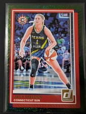Jacy Sheldon 2025 Panini Donruss Green Shimmer #33 Connecticut
