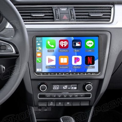 2+64GB Android 15 Autoradio Carplay Für Skoda Rapid Spaceback 2012-2020 GPS Navi