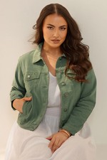 Yours Curve Women's Plus Size Denim Jacket